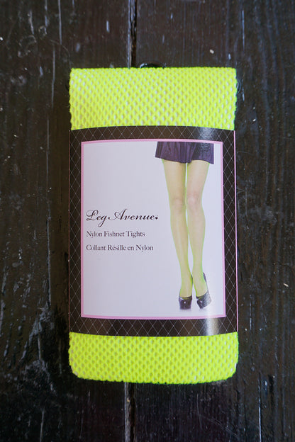 Fishnet Stockings Green