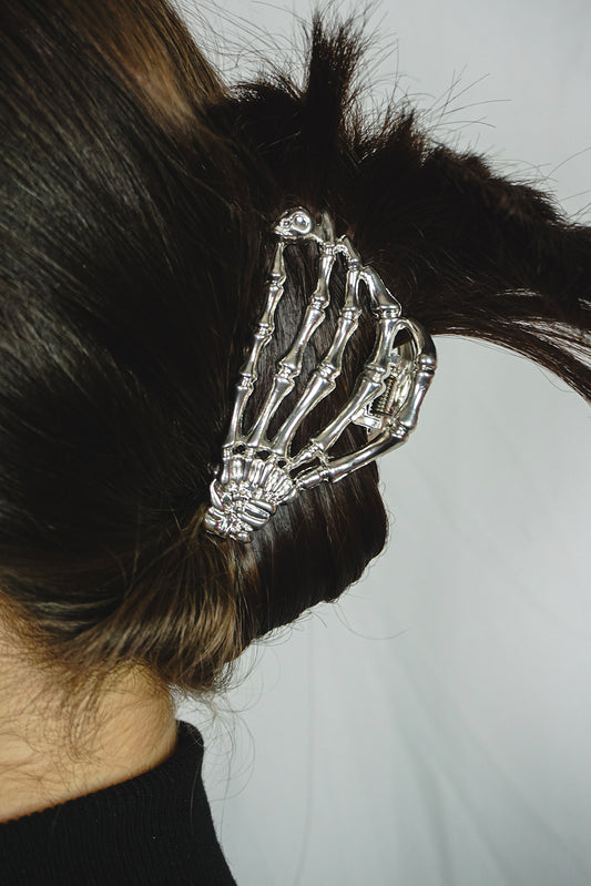 Spooky Skeleton Hand Hairclip