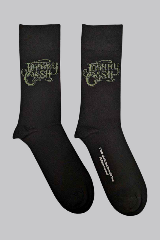 Johnny Cash Name Socks