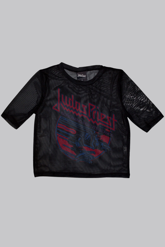 Judas Priest Mesh Top