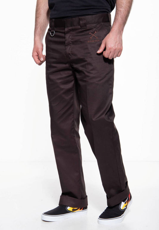 Classic Worker Pants Dark Brown