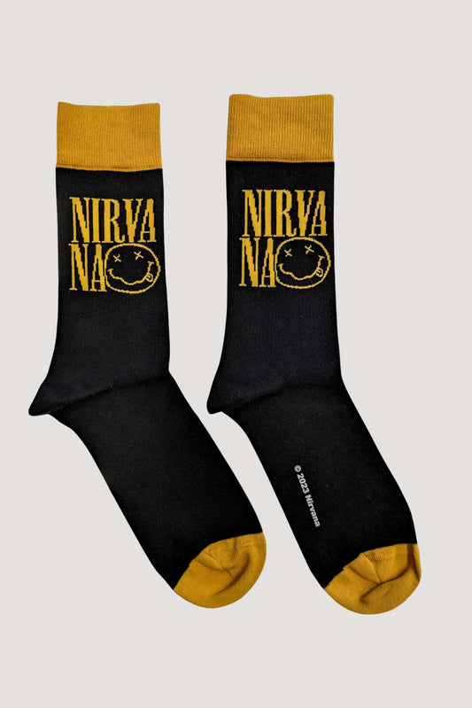 Nirvana Logo Socks