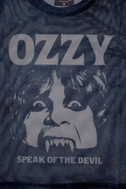 Ozzy Osbourne Mesh Top