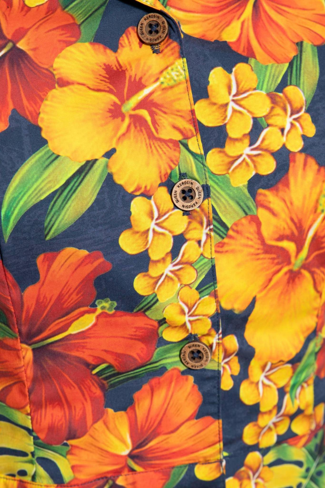 Dark Hawaiian Shirt (Ladies)