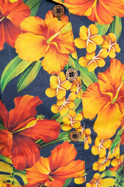 Dark Hawaiian Shirt (Ladies)