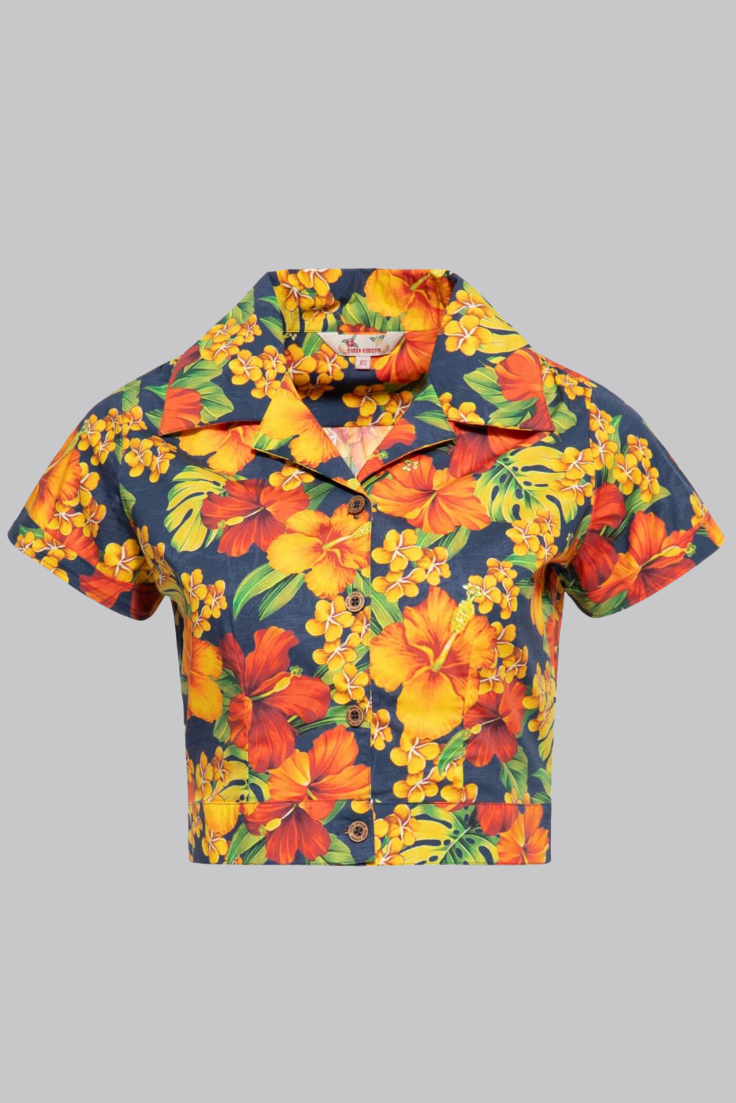 Dark Hawaiian Shirt (Ladies)