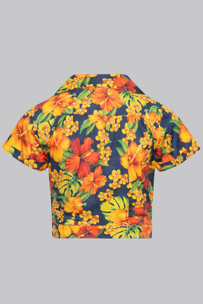 Dark Hawaiian Shirt (Ladies)