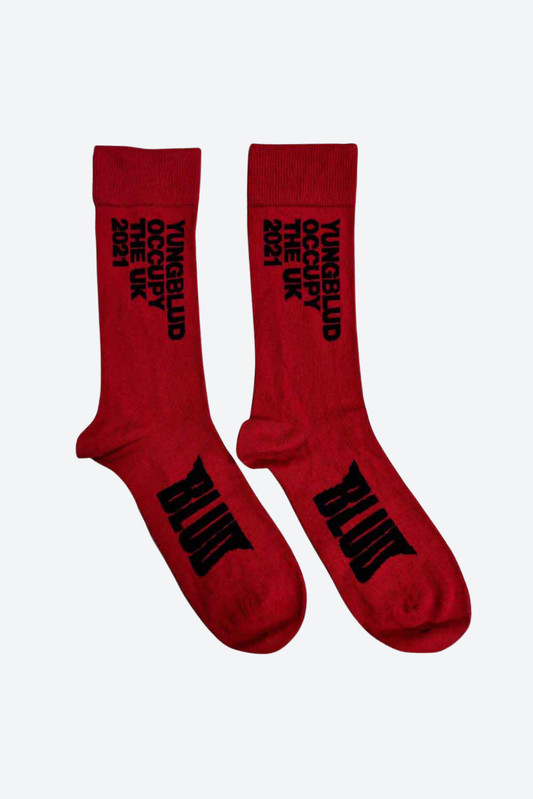 Yungblud Socks Red (EU40-45)