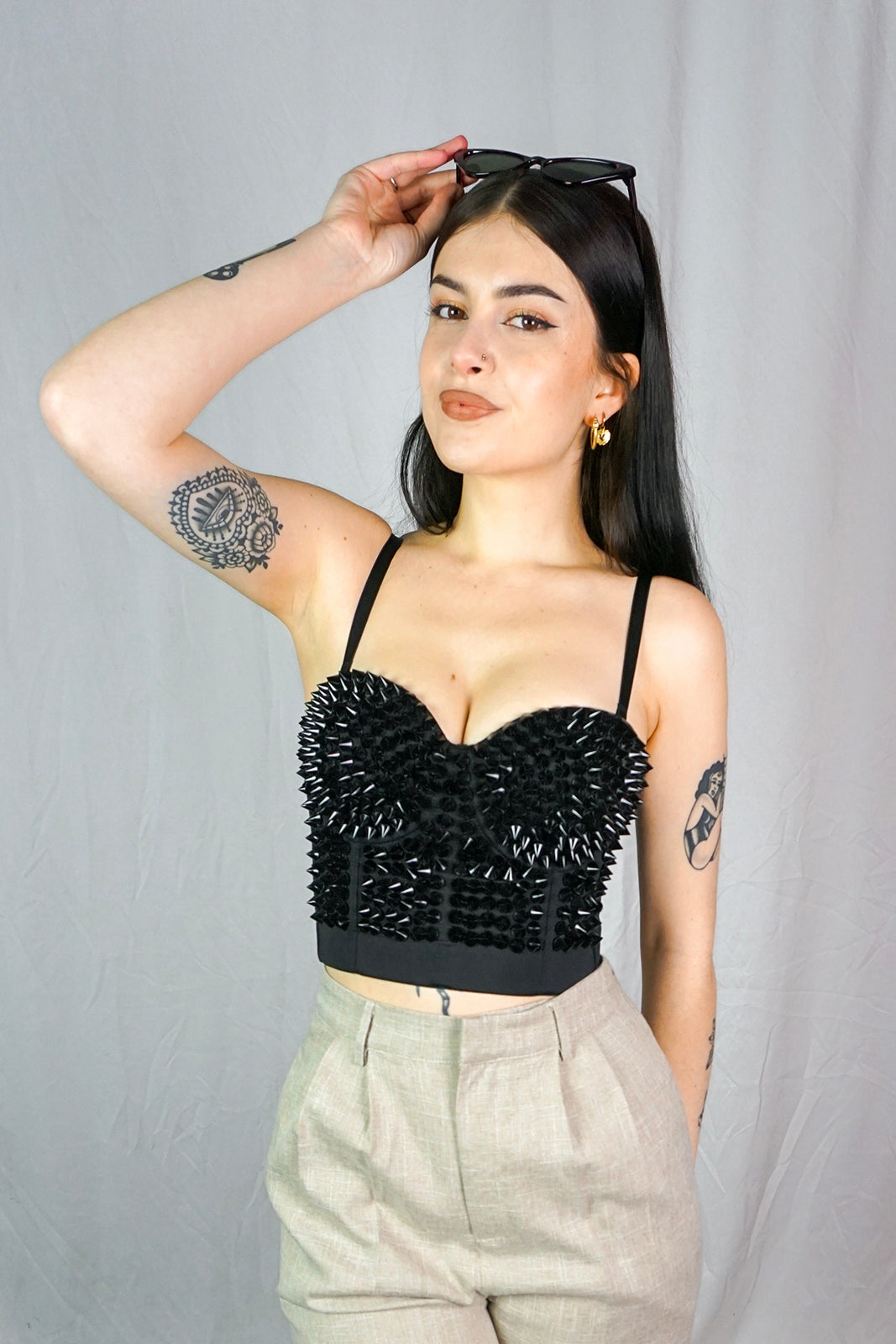 Xenia Top Black
