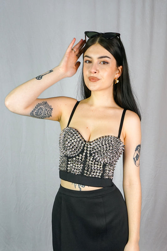 Xenia Top Silver