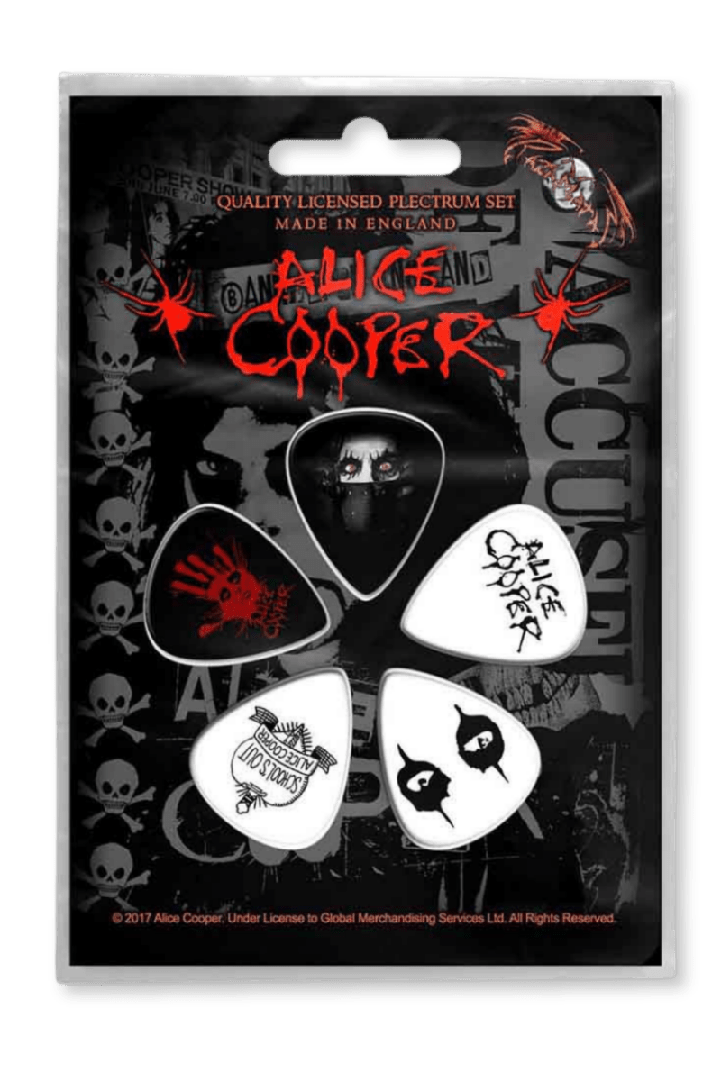 Alice Cooper Plectrum Pack - Accessories - Official Merchandise