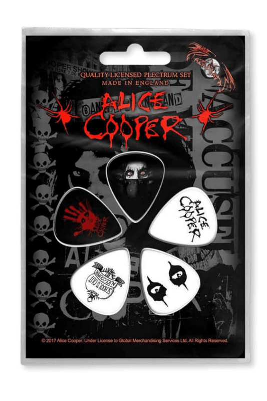 Alice Cooper Plectrum Pack - Accessories - Official Merchandise