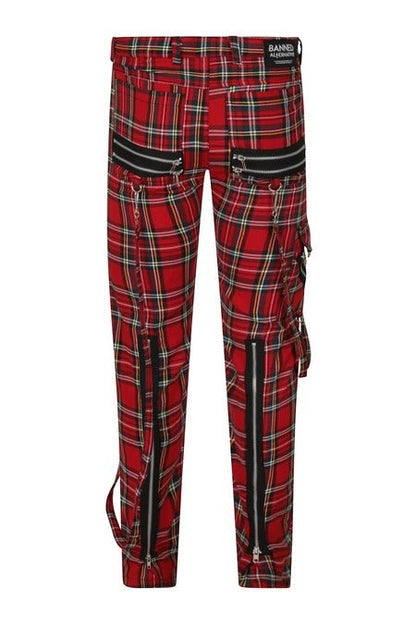 Avengence Check Trouser - Trousers - Banned