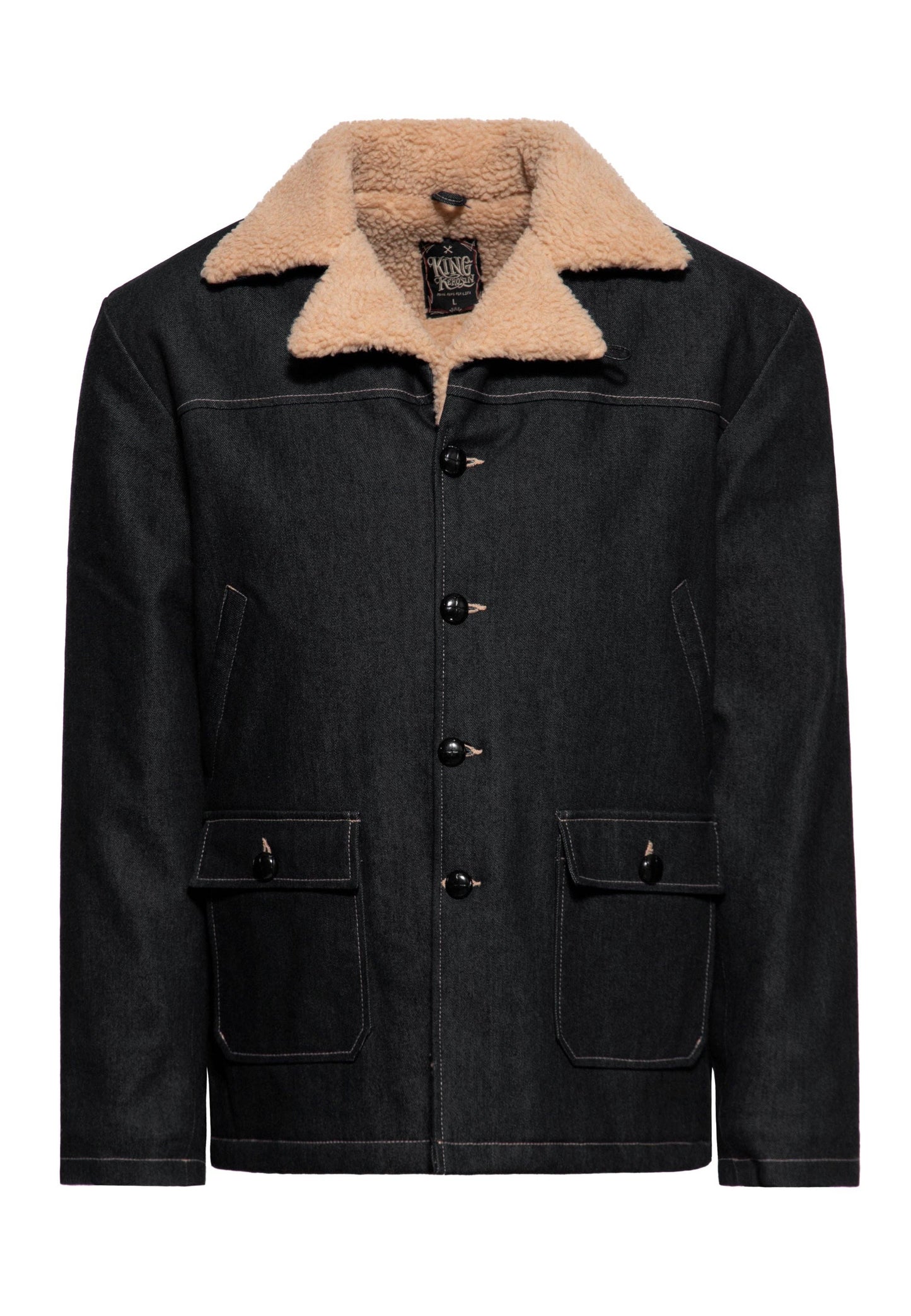 Winter jacket with teddy lining