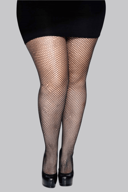 Backseam Fishnet Pantyhose - Tights - Leg Avenue