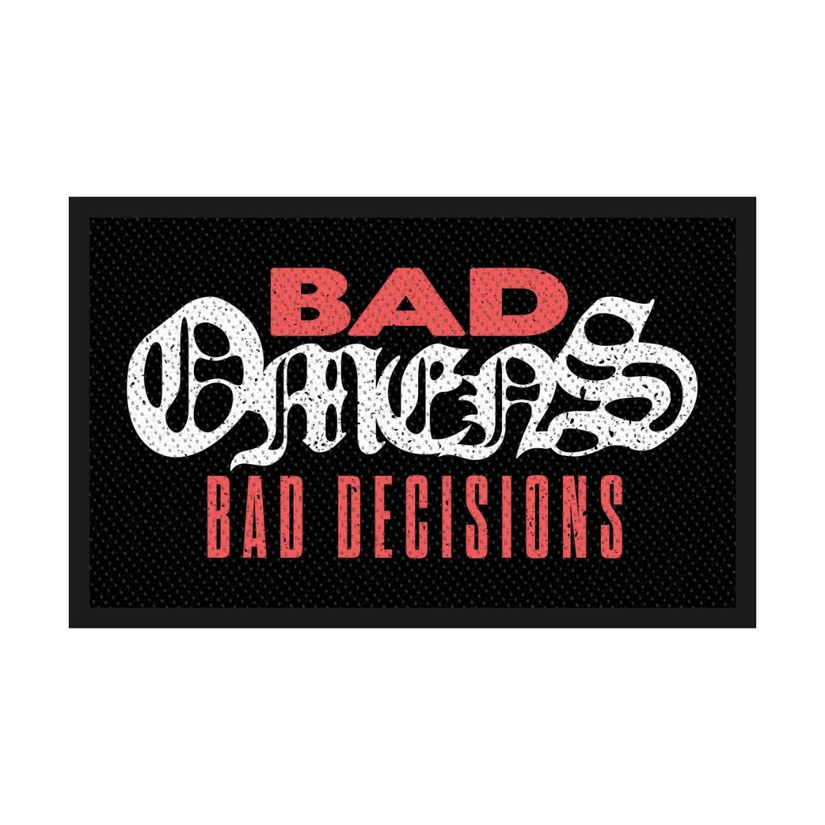 Bad Omens Bad Decisions Patch - Patches - Official Merchandise