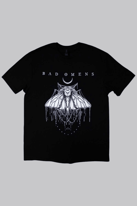 Bad Omens Moth Shirt Black - Tops - Official Merchandise