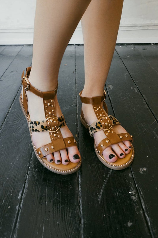 Badlands Leopard Sandals - Shoes - HOB