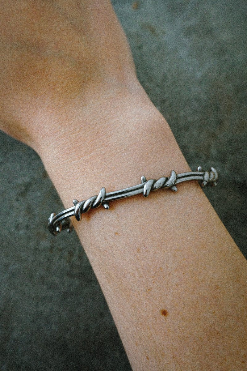 Barbed Wire Bracelet - Jewellery - House of Bones Jewelry