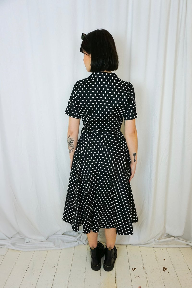 Bella polka swing dress - Dresses - Banned