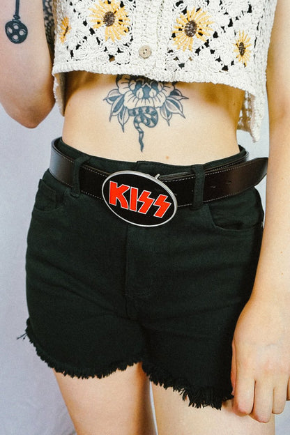 Belt Buckle Kiss - Belts - Official Merchandise
