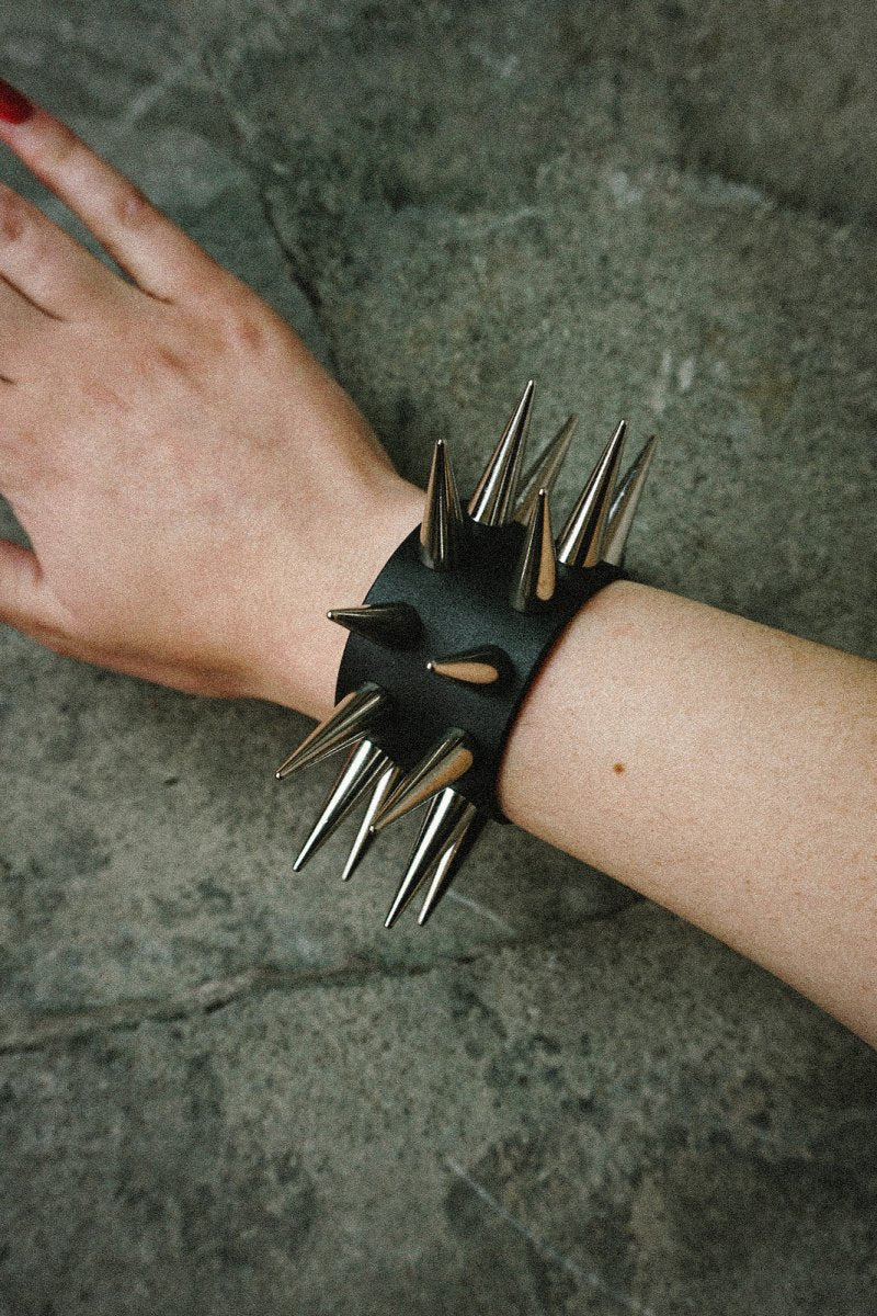 Big Spiked Bracelet 2 Rows - Accessories - HOB