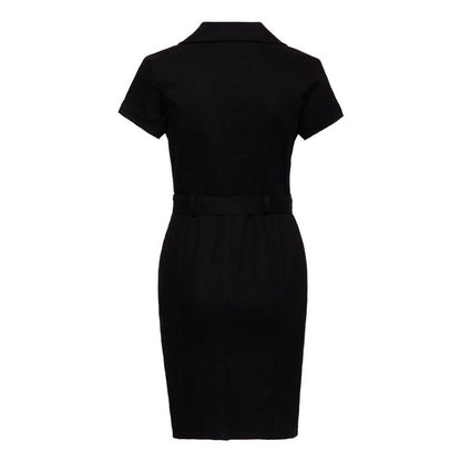 Black Biker Pencil Dress - Trousers - Queen Kerosin