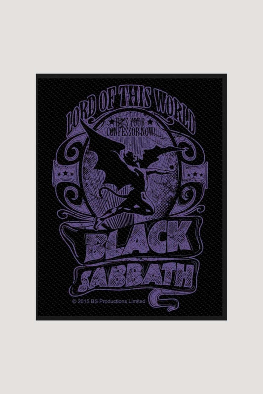 Black Sabbath Lord Of This World Patch - Patches - Official Merchandise