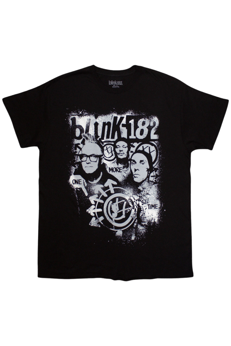 Blink 182 One More Time Spray Paint Shirt - Bandshirts - Official Merchandise