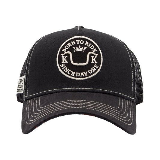 Born To Ride Trucker Cap - Caps - King Kerosin