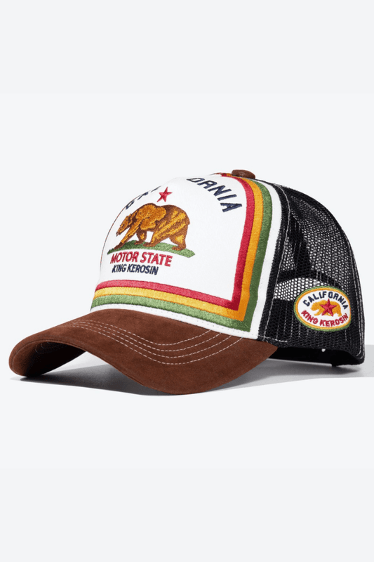 California Motor State Trucker Cap - Hats - King Kerosin