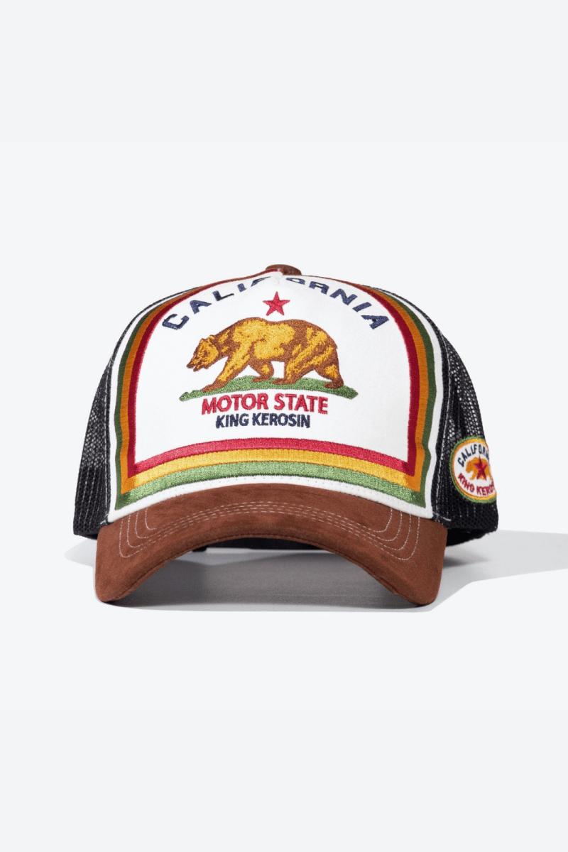 California Motor State Trucker Cap - Hats - King Kerosin