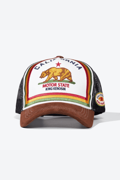 California Motor State Trucker Cap - Hats - King Kerosin