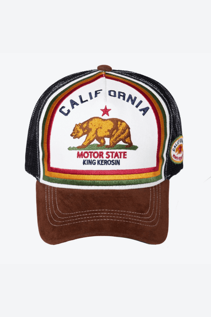 California Motor State Trucker Cap - Hats - King Kerosin