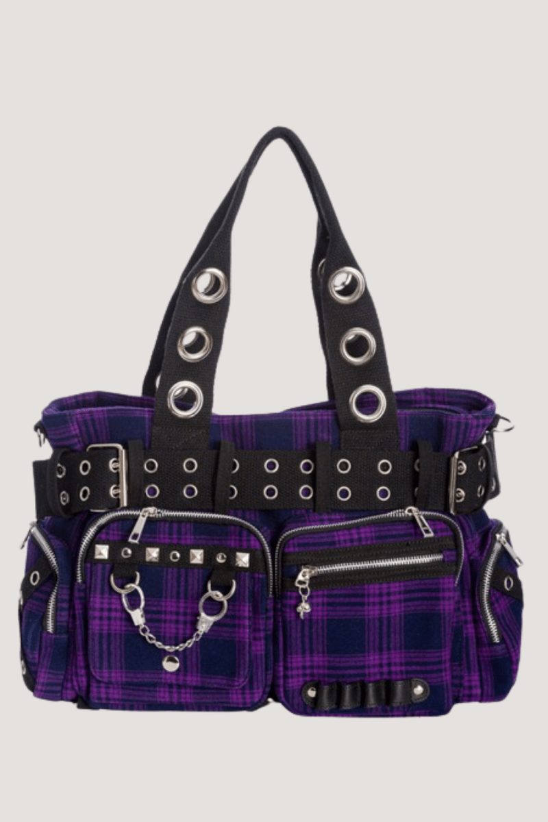 Camdyn Handbag Purple - Bags - Banned