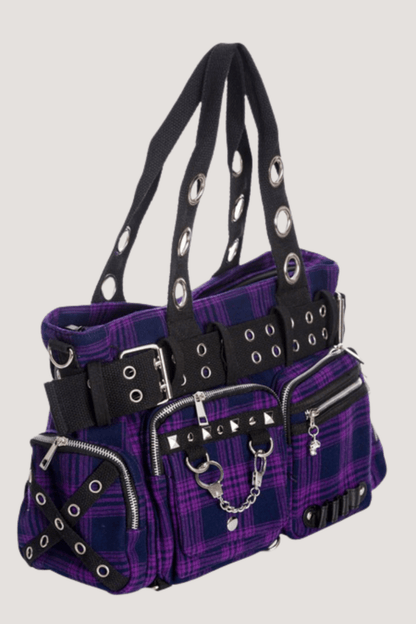 Camdyn Handbag Purple - Bags - Banned