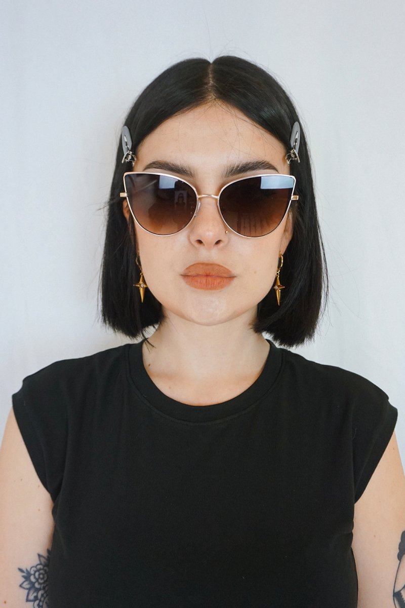 Cat Eye Aviators - Sunglasses - HOB