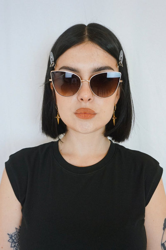 Cat Eye Aviators - Sunglasses - HOB
