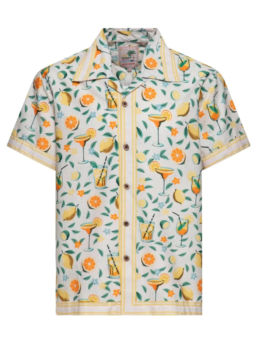 Citrus Cocktail Hawaiian Shirts - Shirts - King Kerosin