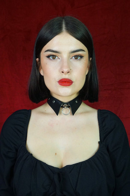 Collar Choker Necklace - Necklace - House of Bones Jewelry