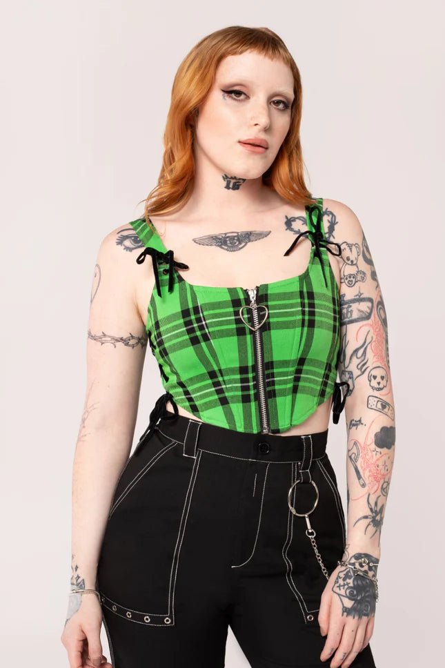 Corey Corset - Tops - Hell Bunny