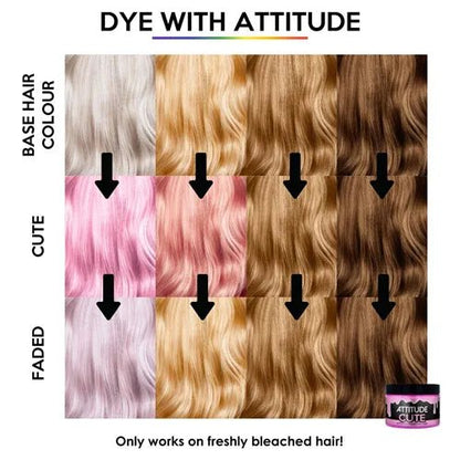 Cute Pastel Pink Hairdye by Attitude - Hairdye - Attitude