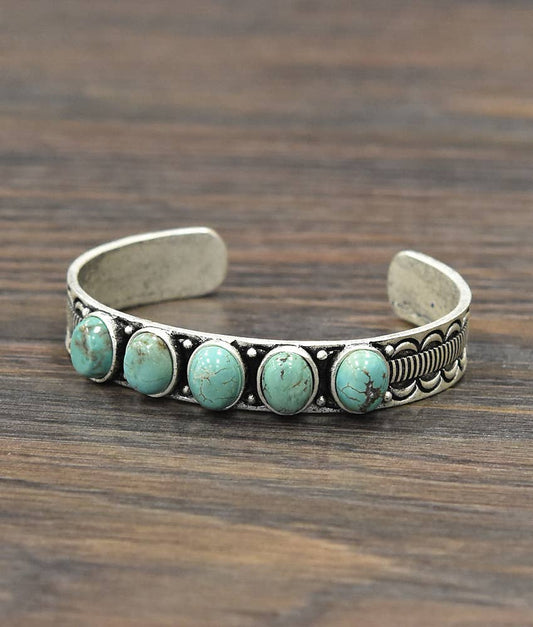 Navajo Turquoise Cuff Bracelet