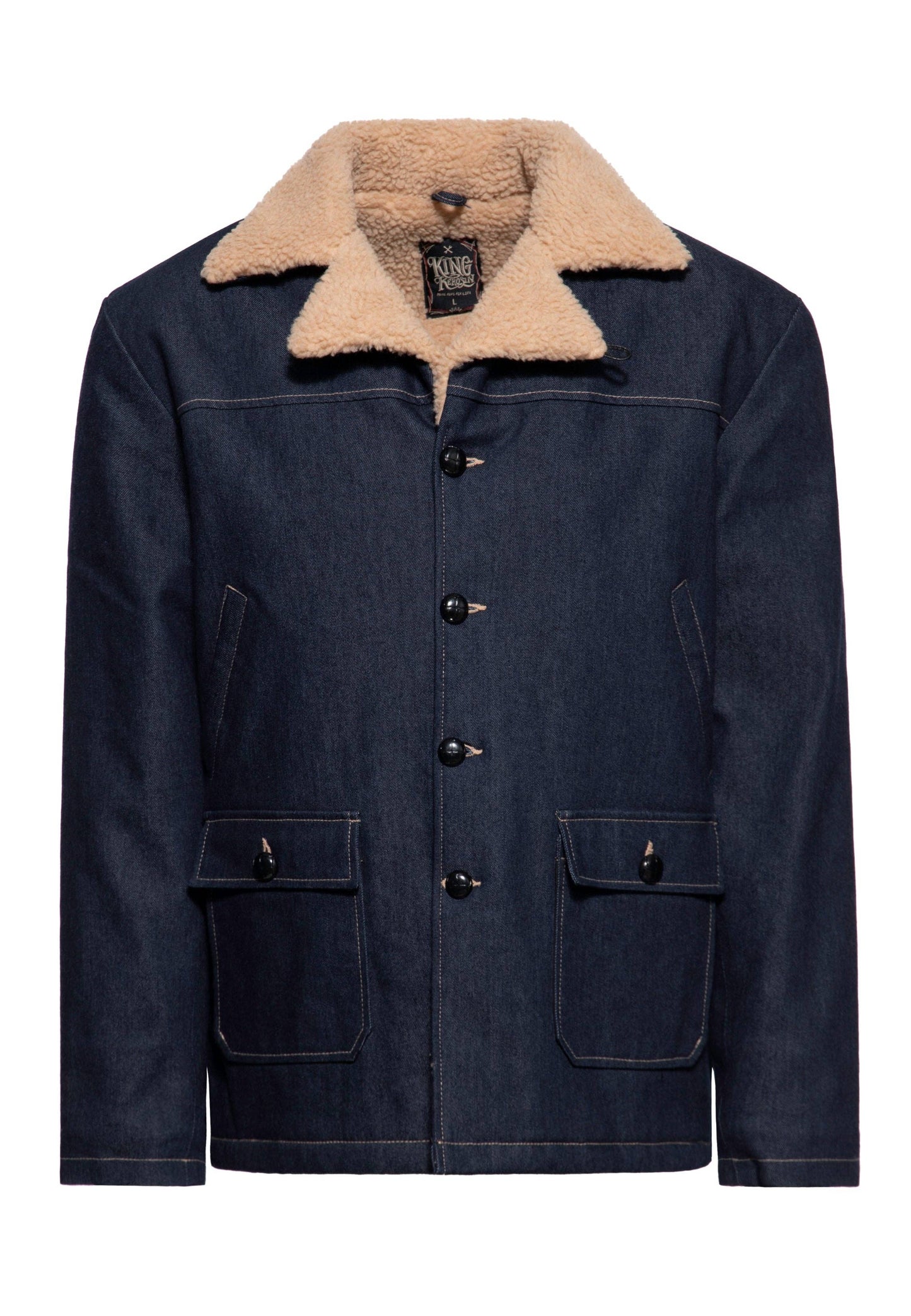 Winter jacket with teddy lining