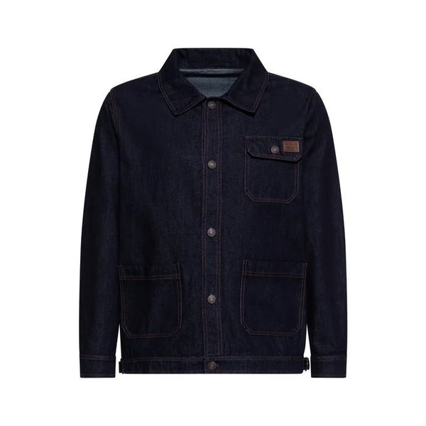 Dark Denim Eddie Jacket - Jackets - King Kerosin
