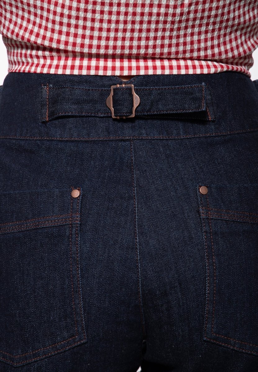 Dark Denim Josie Shorts - Shorts - Queen Kerosin
