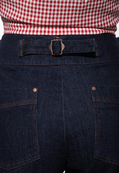 Dark Denim Josie Shorts - Shorts - Queen Kerosin