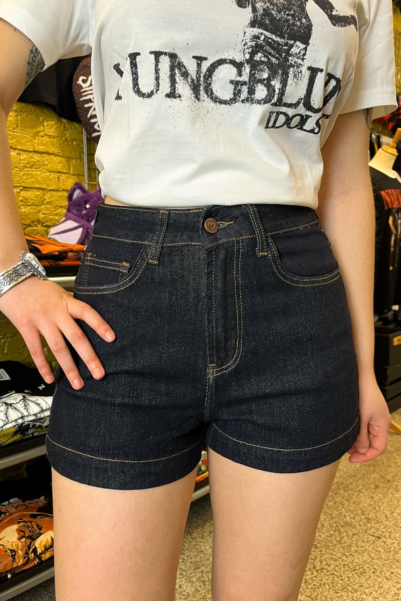 Dark Denim Shorts - Shorts - HOB