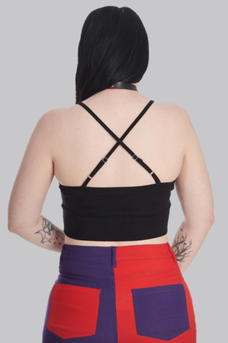 Deadly Nights Crop Top - Tops - Banned