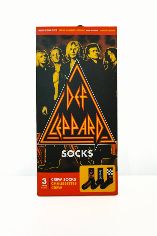 Def Leppard Sock Pack - Socks - Official Merchandise
